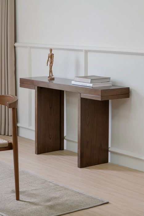 Brentwood 1.3m Black Console Table