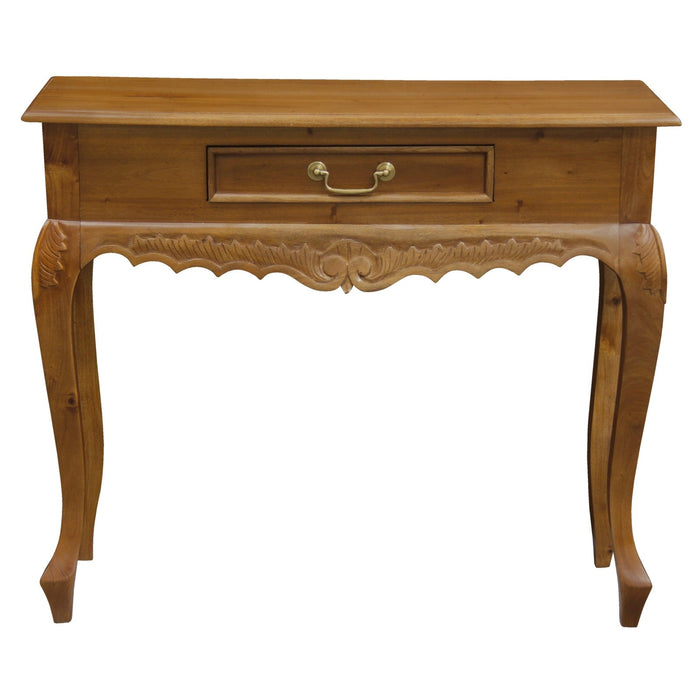 Jepara 1 Drawer Carved Sofa/Hall Table