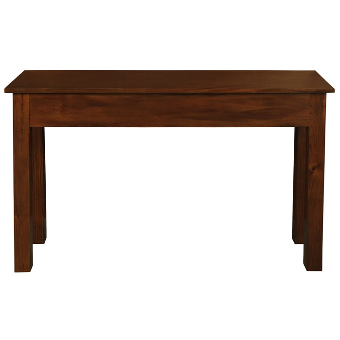 Tasman 1.2m Mahogany Straight Leg Timber Console