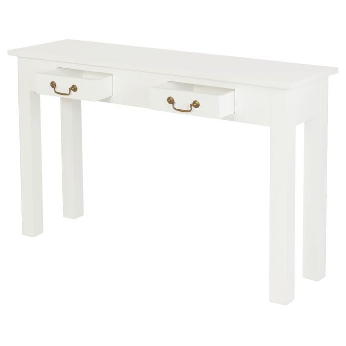 Tasmania 2 Drawer Straight Leg Sofa Table