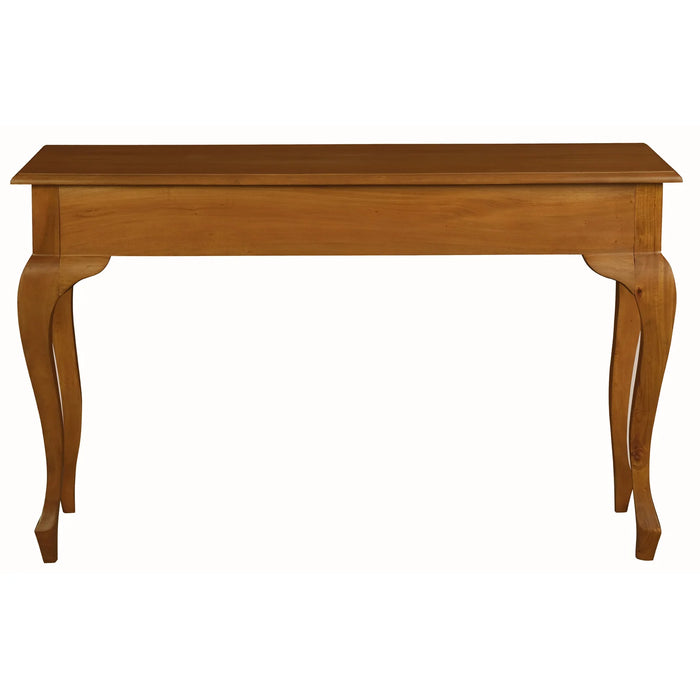 Queen Ann 1.0m Console Hallway Table - Light Pecan