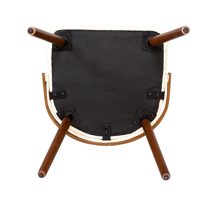 (Set of 2) Yvonne Beige Dining Chairs