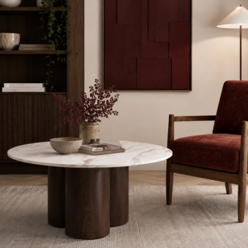 Milano Round Coffee Table 80cm