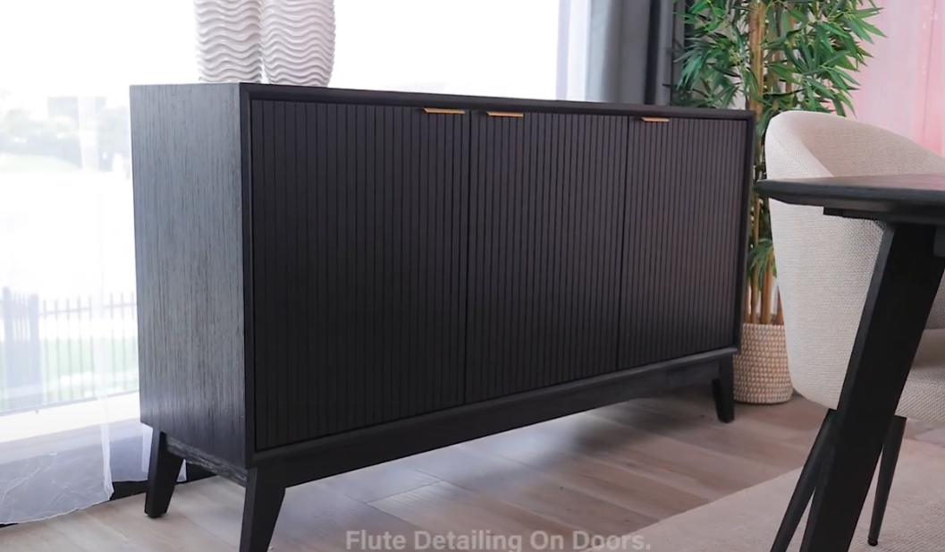 Elana Black Timber Buffet