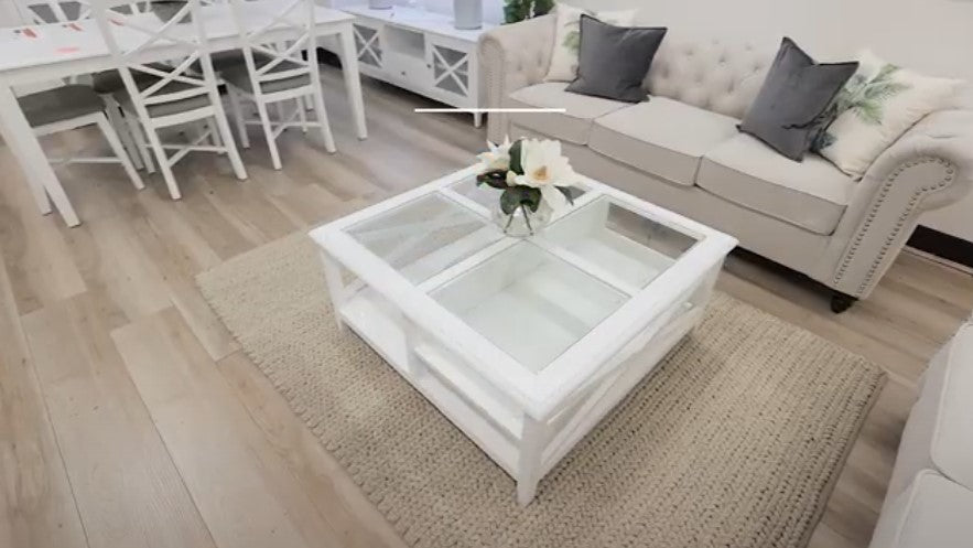 Hampton Square Coffee Table 100 x 100cm