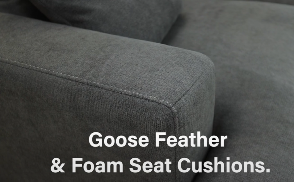 Dark Grey Hasting Deep Seat Corner Lounge