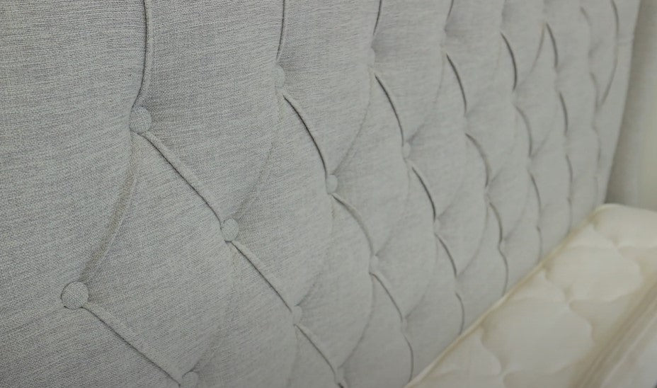Honeydew Queen Bed Frame, Stone