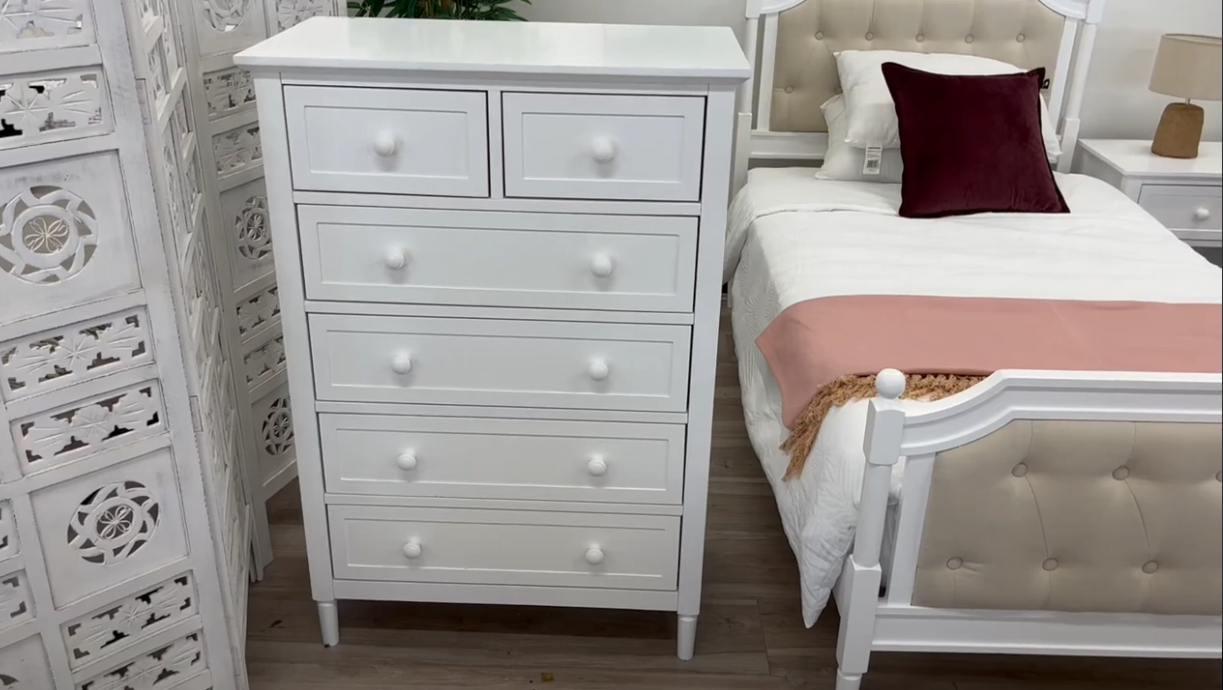 Flora Double Wood Bed Frame