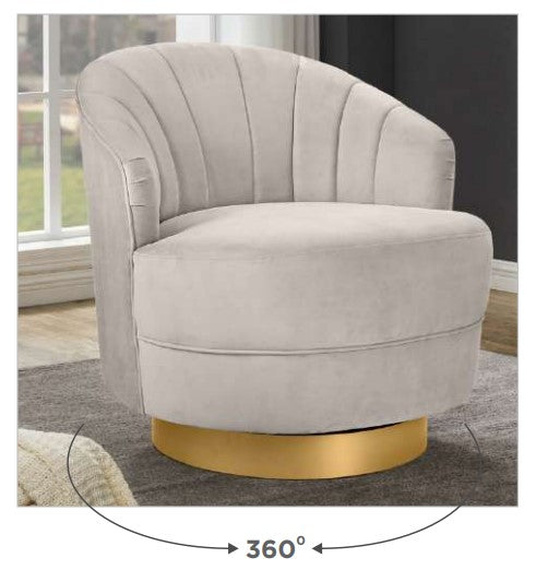 Valdes Occasional Chair, Beige