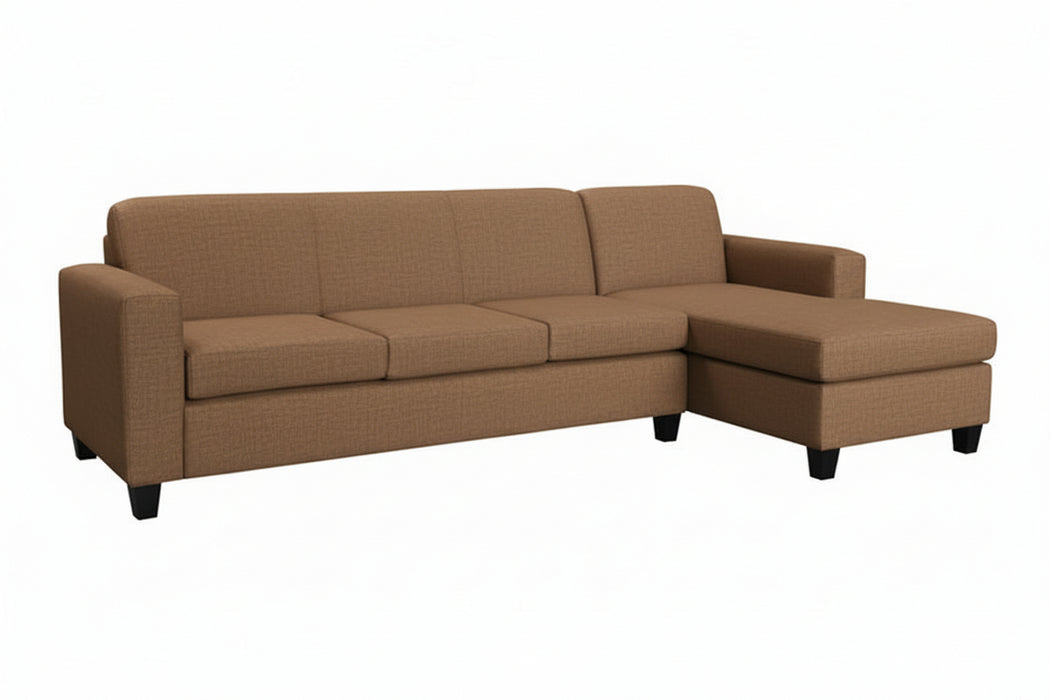 Stanmore 4 Seater Chaise Lounge in Fabric 265cm