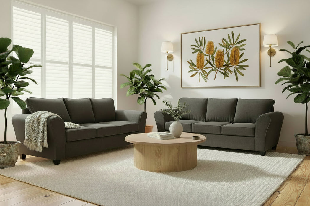 Australia Made Manly 3 Seater Sofa in Fabric