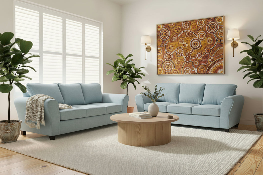 Australia Made Manly 3 Seater Sofa in Fabric