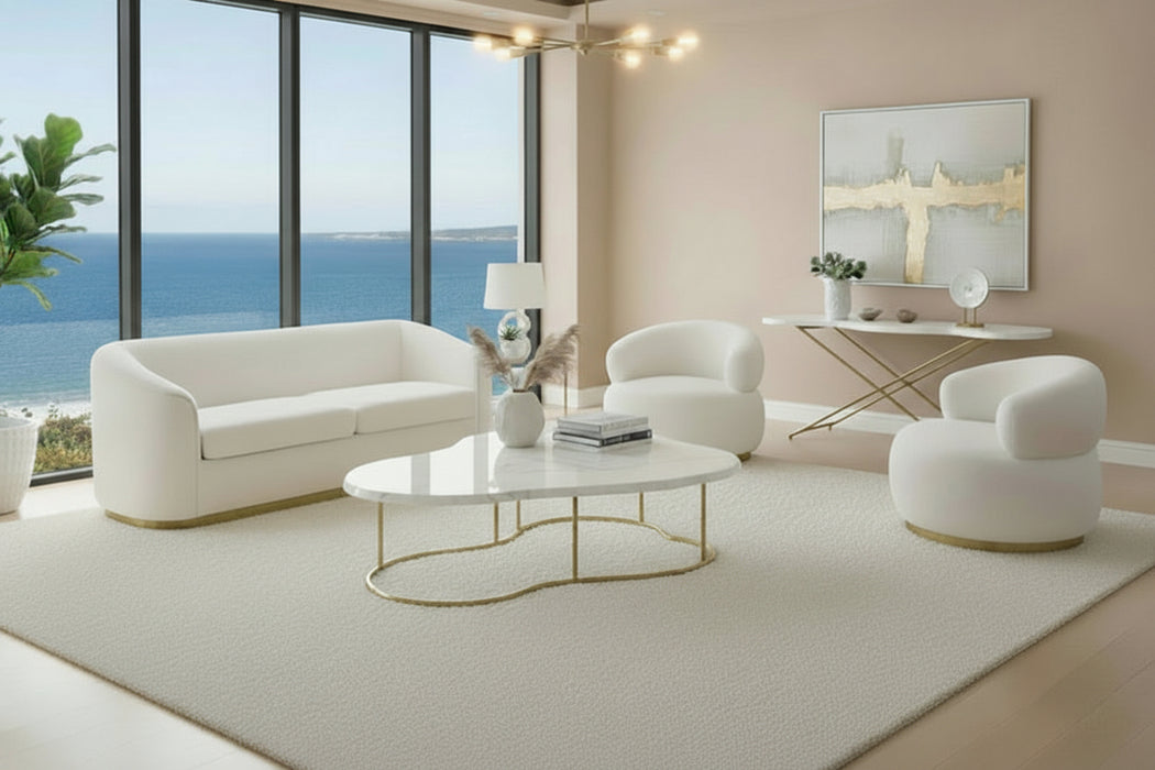 Ronan 2 Piece Brown Coffee Table Set