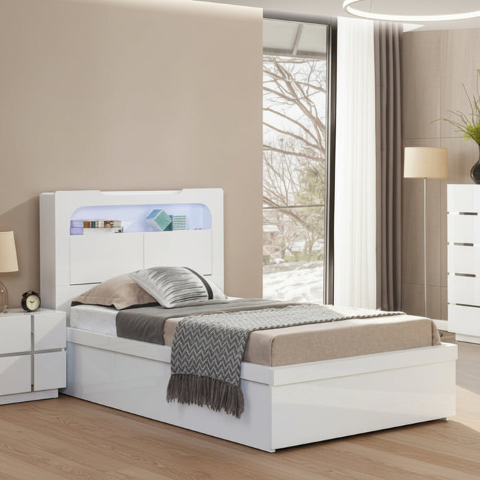 Veral Gas Lift Bed Frame with Storage