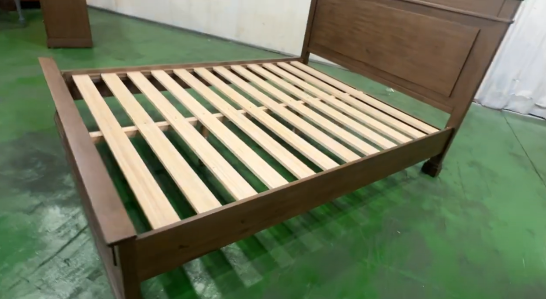 Walnut Palacio Wooden Bed Frame
