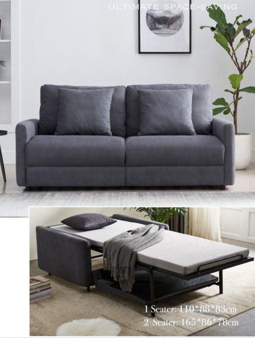 Alice Fabric Double Sofa Bed