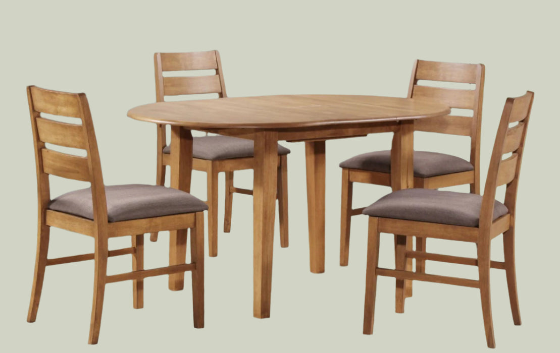 Tapas 1.5m Extendable Dining Set & 4 Chairs