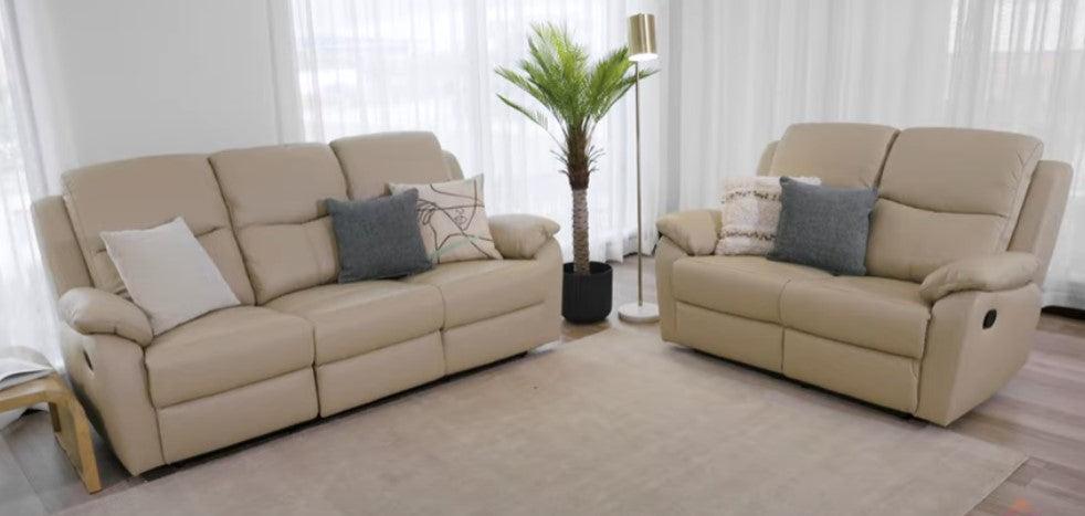 Washington 3+2+1 Seater Genuine Leather Sofa Set