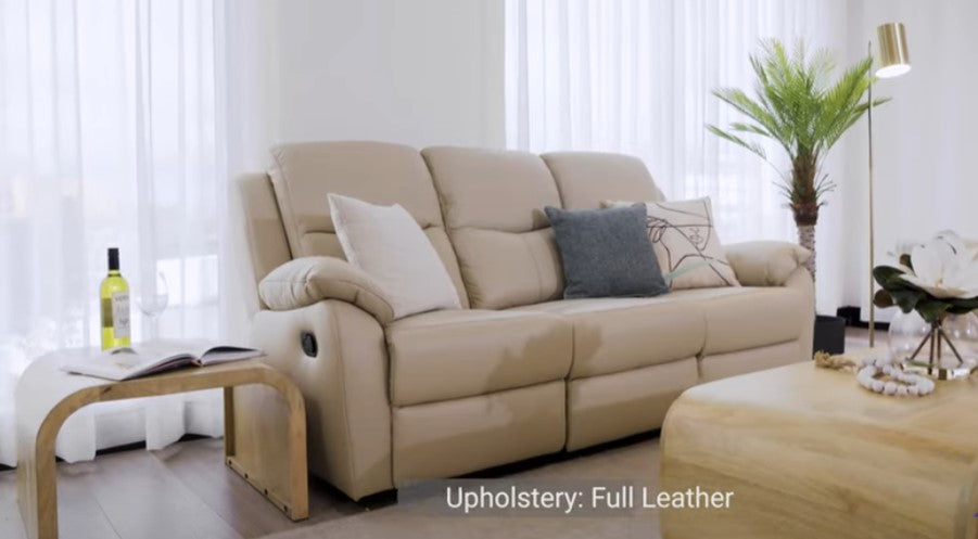 Washington 3+2+1 Seater Genuine Leather Sofa Set