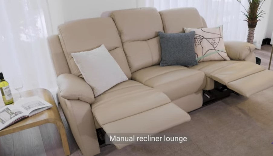 Washington 3+2+1 Seater Genuine Leather Sofa Set