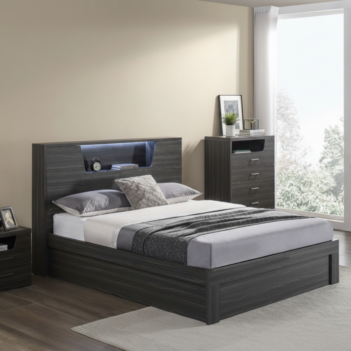Campbelltown Gas Lift Bed Frame - Bed Sydney