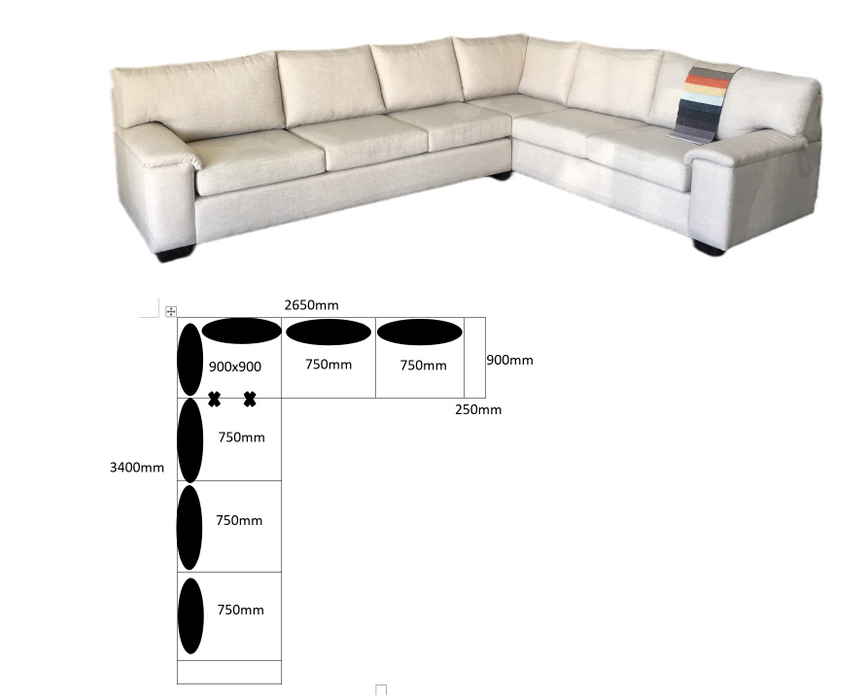 Earth Corner Lounge - Australia Made