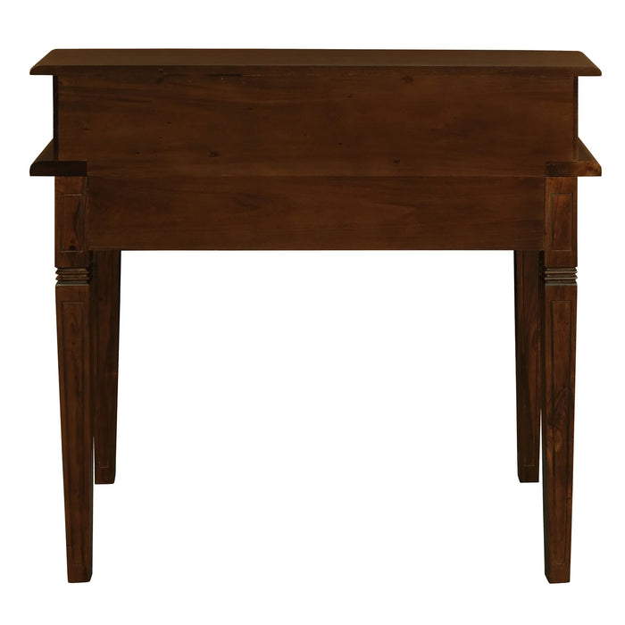 Nueva 6 Drawer Desk, Mahogany