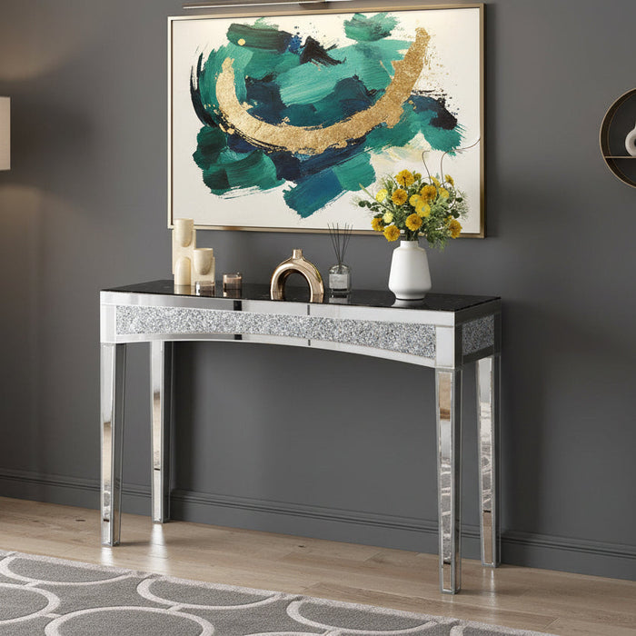 Ariana Diamond Mirror Console