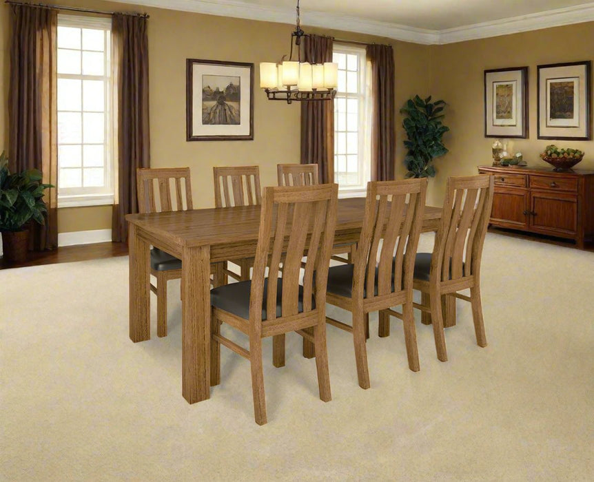 7 Piece Timber Dining Set - Tacloban