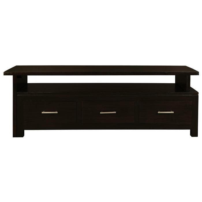 Paris/Milan 3 Drawer Extendable Entertainment Unit