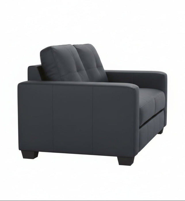 3 Seater Bianca Faux Leather Sofa - Fire Resistant