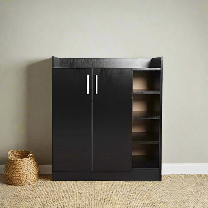 Black Shoe Cabinet