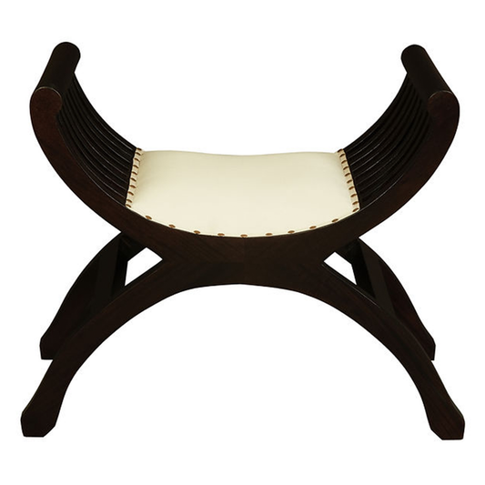 Single Seater  Upholstered Decorative Stool