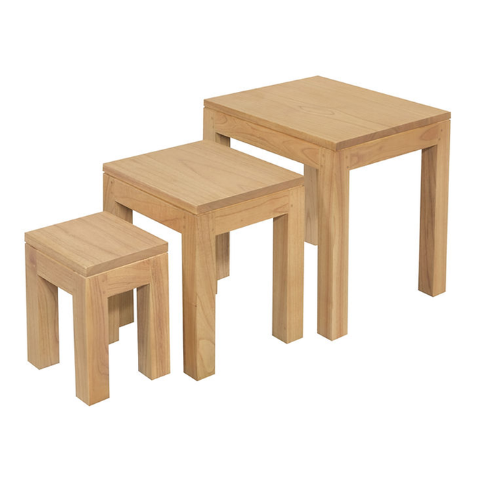 3 Piece Bianca Nesting Side Table Set