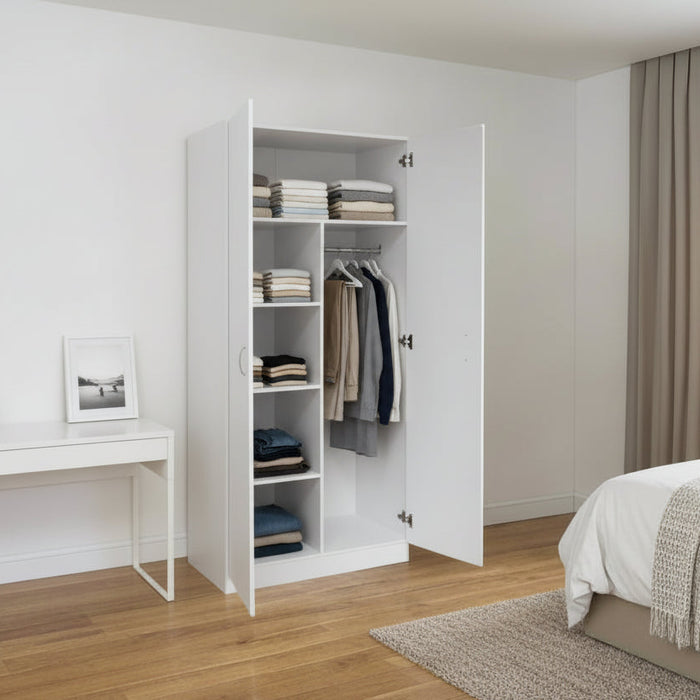 Tasman Pantry Combo, White