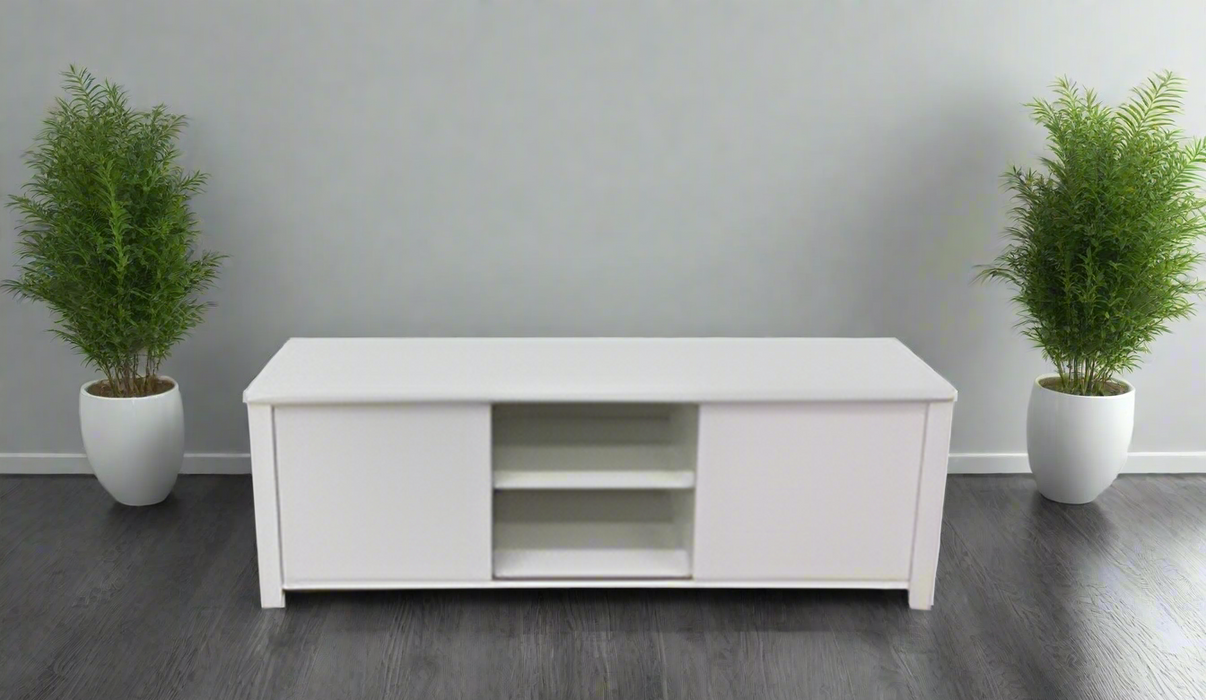 Cue Sliding Doors Tv Stand 150cm