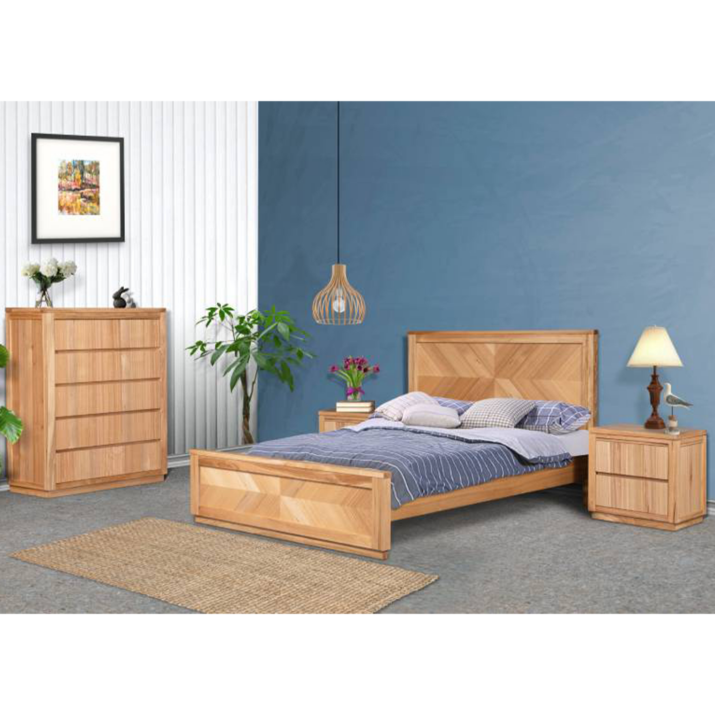Hilara Timber Bed