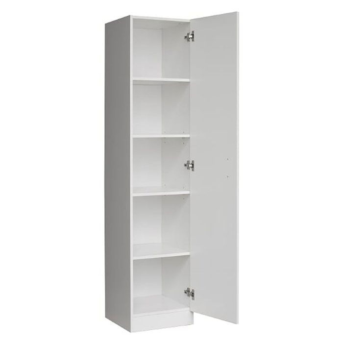 Single Door Pantry Walnut, 40cm