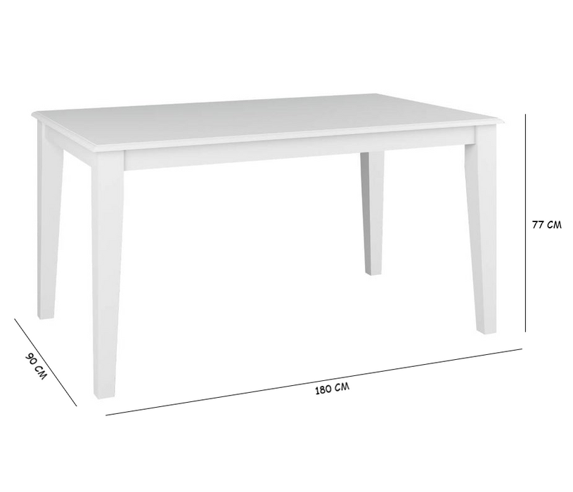 Hampton 7 Piece Dining Set 180cm