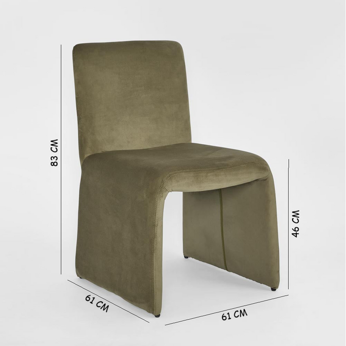 Black Solid Acacia Dining Set | Olive Green Velvet Chairs | LJ Bedding & Furniture