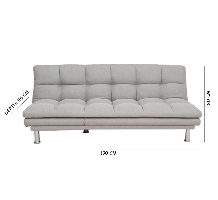 Vivian Sofa Bed Grey