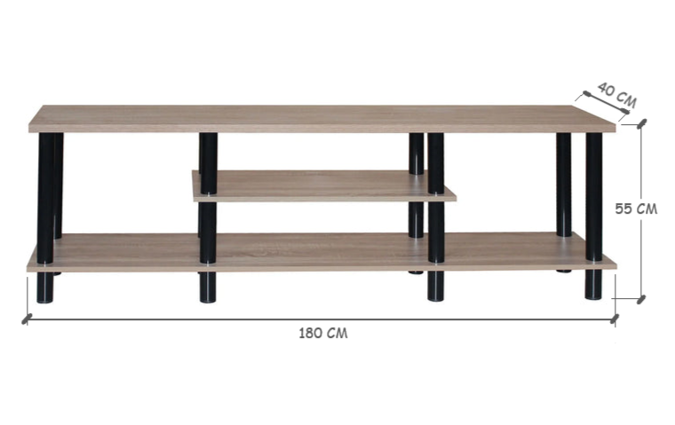 Lumi 1.8m Entertainment Unit