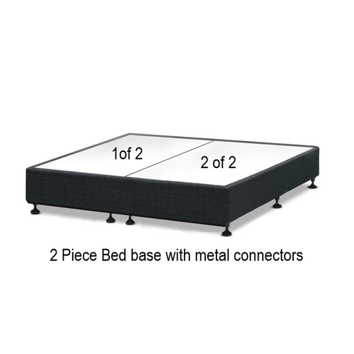 SUPER KING Posture Bed Base - Options: 5 Colours