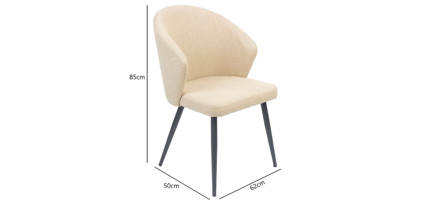 Flitcher Dining Chair Beige