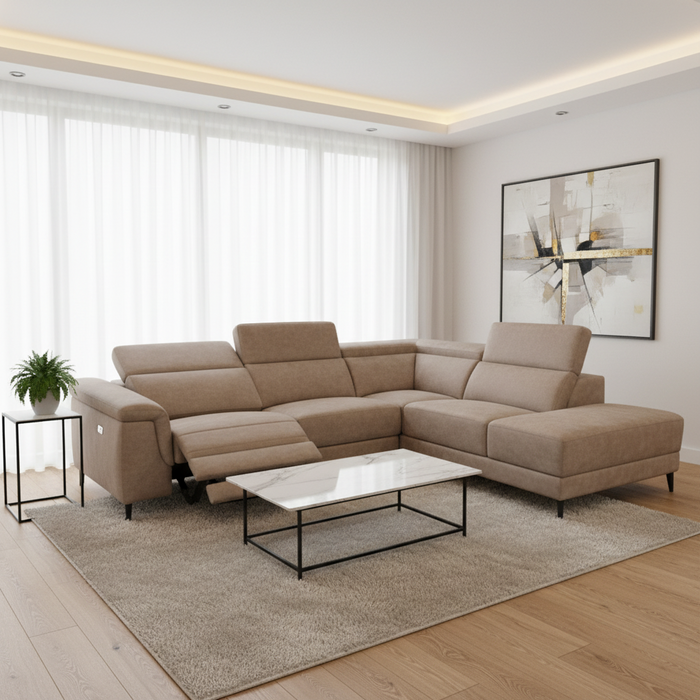Harry Modular Chaise Lounge in Fabric