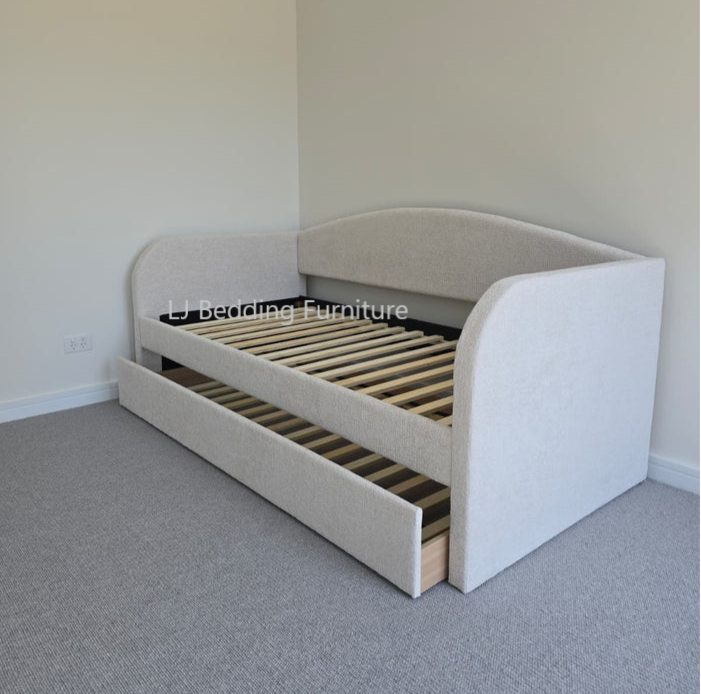 Charlotte Single Daybed with Trundle - Pearl Weave