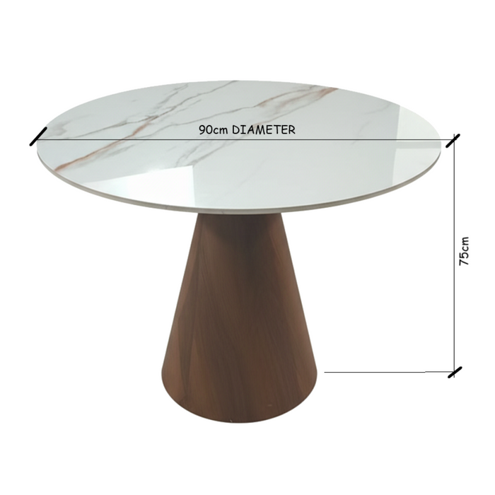Monica Modern Round Dining Table