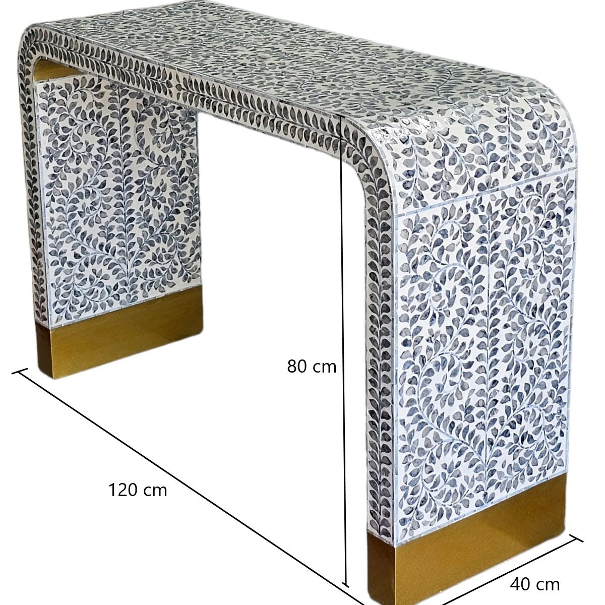 Mother of Pearl Console Table