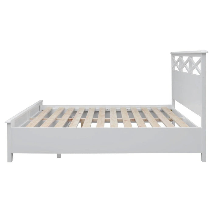 Coast Double Timber Bed with Drawers