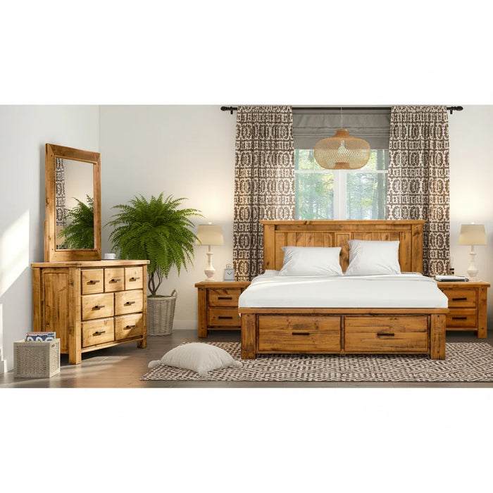 Outback 4 Piece King Bedroom Suite